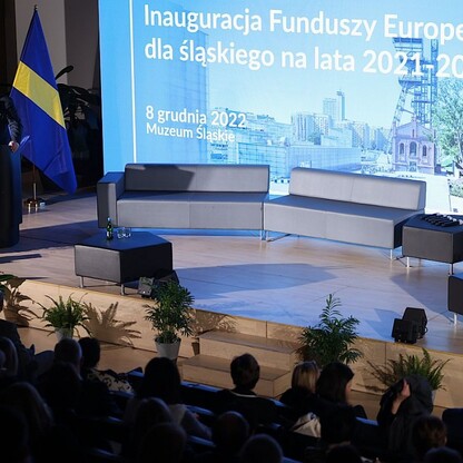 Konferencja Fundusze Europejskie dla Śląskiego. fot. Andrzej Grygiel / UMWS