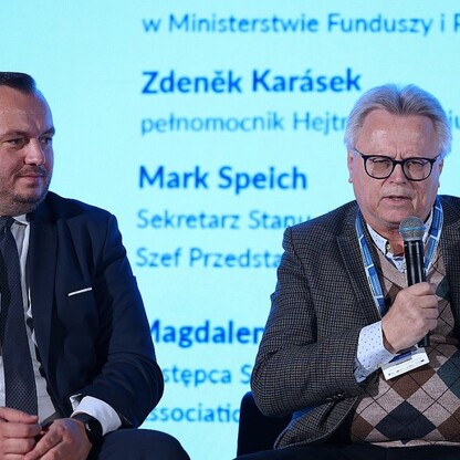 Konferencja Fundusze Europejskie dla Śląskiego. fot. Andrzej Grygiel / UMWS