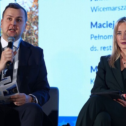 Konferencja Fundusze Europejskie dla Śląskiego. fot. Andrzej Grygiel / UMWS