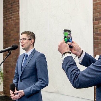 Sylwestrowa Moc Przebojów - konferencja prasowa. fot. Tomasz Żak / UMWS