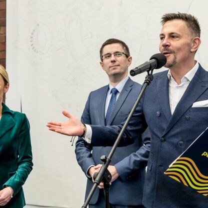 Sylwestrowa Moc Przebojów - konferencja prasowa. fot. Tomasz Żak / UMWS