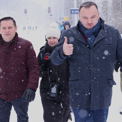 Pociąg specjalny do Wisły. fot. Andrzej Grygiel / UMWS