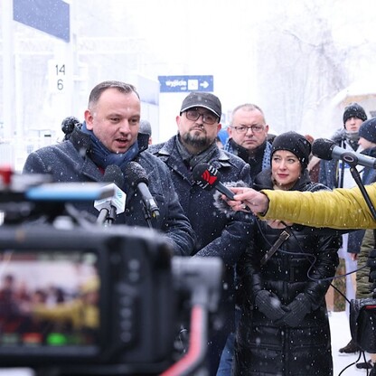 Pociąg specjalny do Wisły. fot. Andrzej Grygiel / UMWS