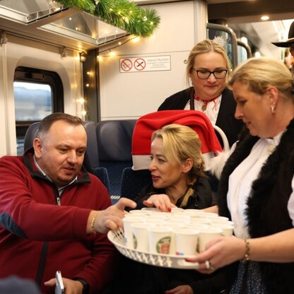 Pociąg specjalny do Wisły. fot. Andrzej Grygiel / UMWS