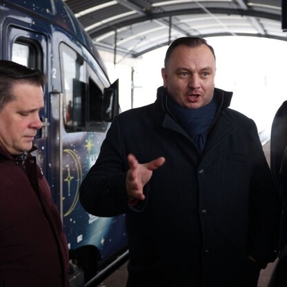 Pociąg specjalny do Wisły. fot. Andrzej Grygiel / UMWS