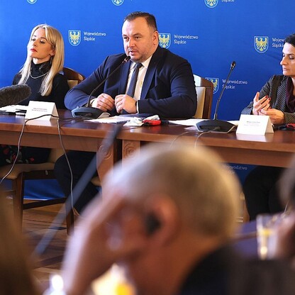 Spotkanie z przedstawicielami Ukrainy. fot. Andrzej Grygiel / UMWS