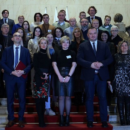 Spotkanie z przedstawicielami Ukrainy. fot. Andrzej Grygiel / UMWS