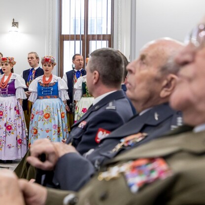 Spotkanie z kombatantami. fot. Tomasz Żak / UMWS