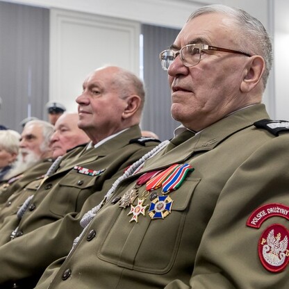 Spotkanie z kombatantami. fot. Tomasz Żak / UMWS