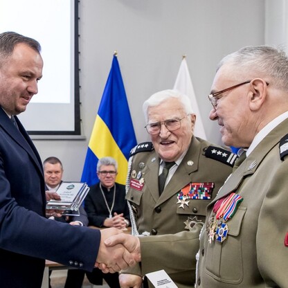 Spotkanie z kombatantami. fot. Tomasz Żak / UMWS