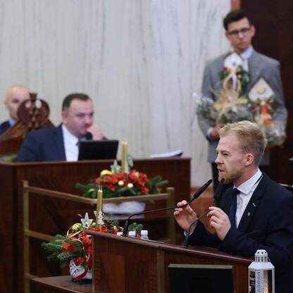 Sesja Sejmiku Województwa Śląskiego. fot. Andrzej Grygiel / UMWS