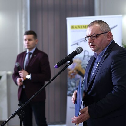 Podpisanie umowy na przebudowę wiaduktu w Lublińcu. fot. Andrzej Grygiel / UMWS