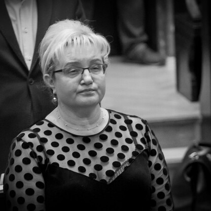 śp. Gabriela Łacna, radna Sejmiku Województwa Śląskiego. fot. arch UMWS Tomasz Żak