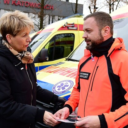 Nowe karetki dla Wojewódzkiego Pogotowia Ratunkowego. fot. Patryk Pyrlik / UMWS