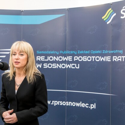 Stacja pogotowia ratunkowego w Jaworznie. fot. Tomasz Żak / UMWS