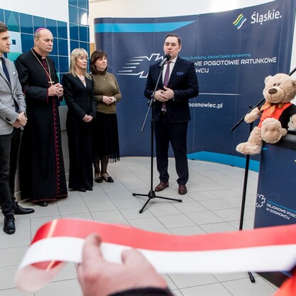 Stacja pogotowia ratunkowego w Jaworznie. fot. Tomasz Żak / UMWS