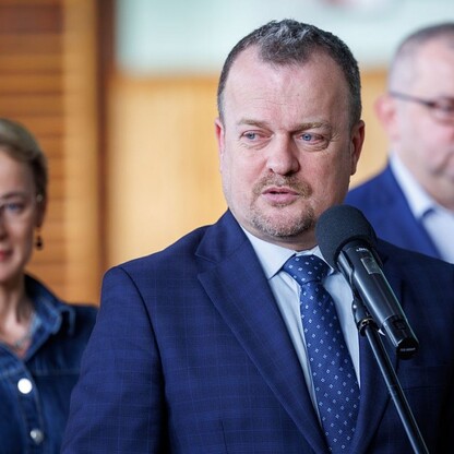 Spotkanie z ambasadorami mistrzostw świata w piłce ręcznej. fot. Andrzej Grygiel / UMWS