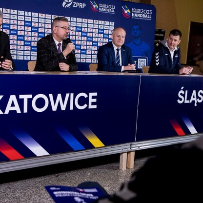 Mmistrzostwa świata w piłce ręcznej mężczyzn - konferencja prasowa. fot. Tomasz Żak / UMWS