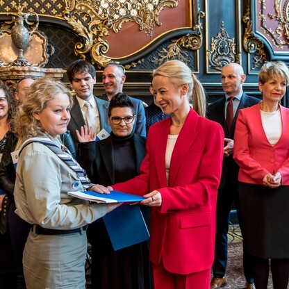 Śląskie Orły Wolontariatu – Wolontariusz 2022. fot. Tomasz Żak / UMWS