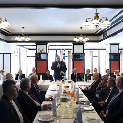 Spotkania samorządowców dotyczącego środków unijnych. fot. Andrzej Grygiel / UMWS
