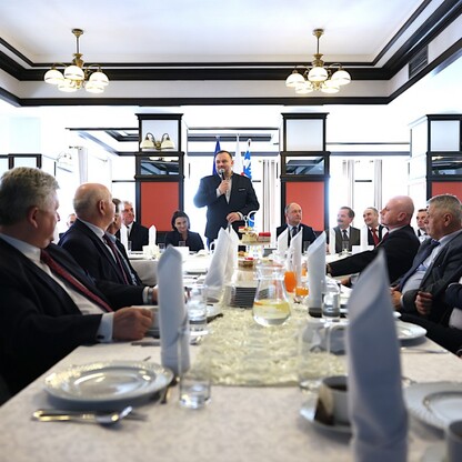 Spotkania samorządowców dotyczącego środków unijnych. fot. Andrzej Grygiel / UMWS
