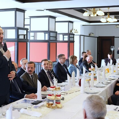 Spotkania samorządowców dotyczącego środków unijnych. fot. Andrzej Grygiel / UMWS