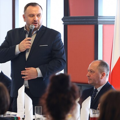 Spotkania samorządowców dotyczącego środków unijnych. fot. Andrzej Grygiel / UMWS