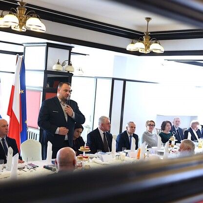 Spotkania samorządowców dotyczącego środków unijnych. fot. Andrzej Grygiel / UMWS