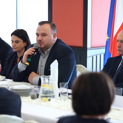 Spotkania samorządowców dotyczącego środków unijnych. fot. Andrzej Grygiel / UMWS