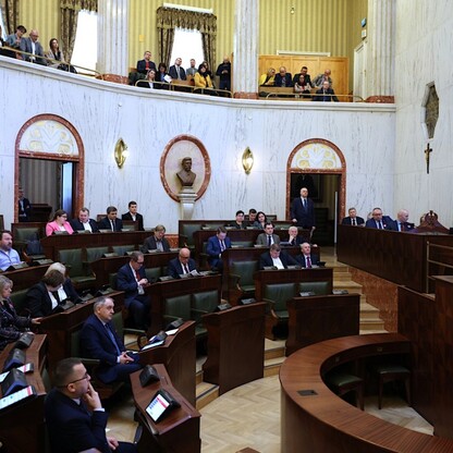 Sesja Sejmiku Województwa Śląskiego.  fot. Andrzej Grygiel / UMWS