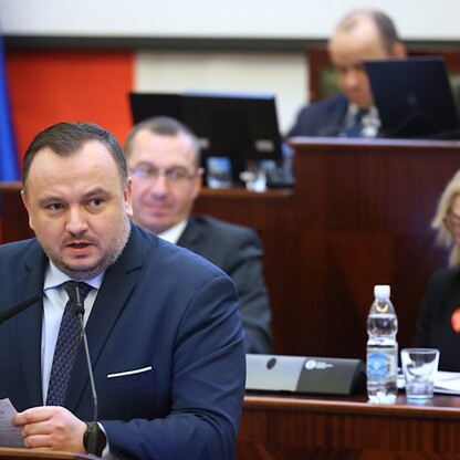Sesja Sejmiku Województwa Śląskiego.  fot. Andrzej Grygiel / UMWS