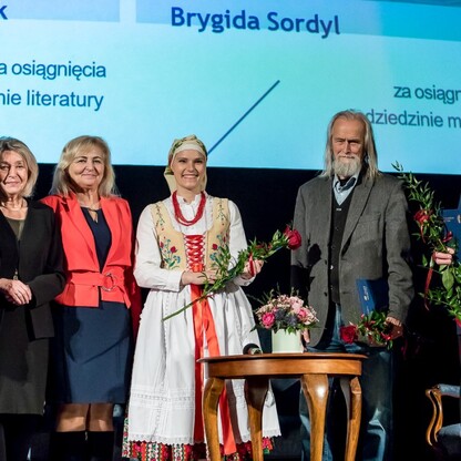 Wręczenie nagród Marszałka Województwa Śląskiego w dziedzinie kultury. fot. Tomasz Żak / UMWS
