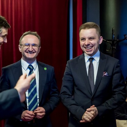 Wręczenie nagród Marszałka Województwa Śląskiego w dziedzinie kultury. fot. Tomasz Żak / UMWS
