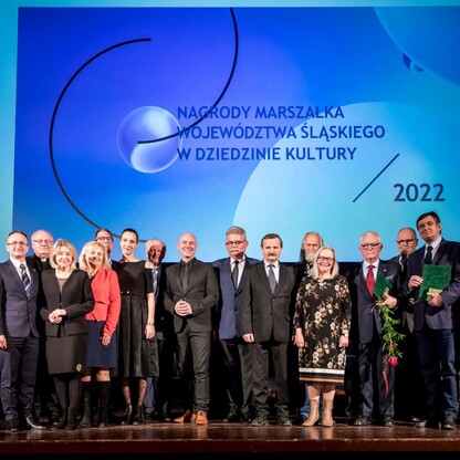 Wręczenie nagród Marszałka Województwa Śląskiego w dziedzinie kultury. fot. Tomasz Żak / UMWS