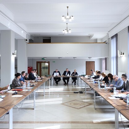 Posiedzenie Komitetu Sterującego ds. „Modernizacji Parku Śląskiego”. fot. Andrzej Grygiel / UMWS