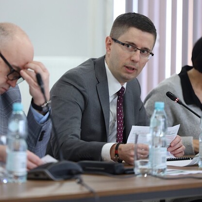 Posiedzenie Komitetu Sterującego ds. „Modernizacji Parku Śląskiego”. fot. Andrzej Grygiel / UMWS