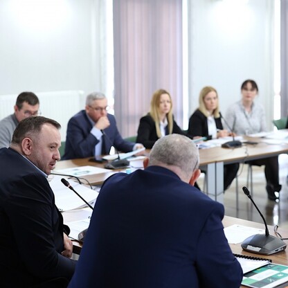 Posiedzenie Komitetu Sterującego ds. „Modernizacji Parku Śląskiego”. fot. Andrzej Grygiel / UMWS