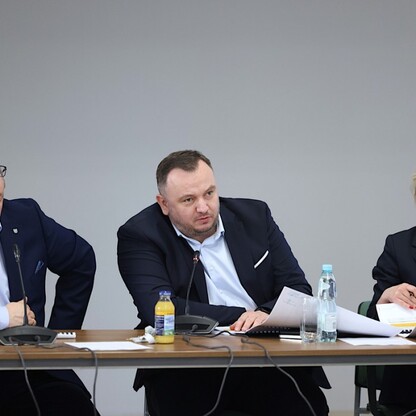 Posiedzenie Komitetu Sterującego ds. „Modernizacji Parku Śląskiego”. fot. Andrzej Grygiel / UMWS