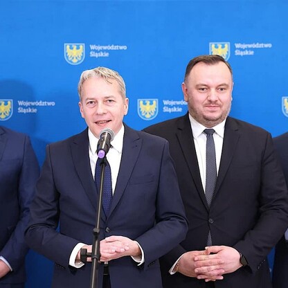 Podpisanie umowy na modernizację kompleksu FALA. fot. Andrzej Grygiel / UMWS