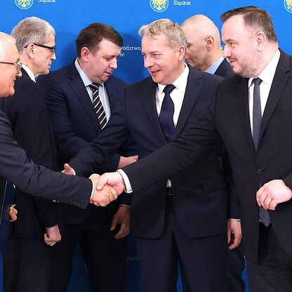 Podpisanie umowy na modernizację kompleksu FALA. fot. Andrzej Grygiel / UMWS
