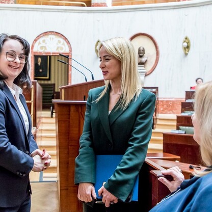 Obradował Sejmik Osób Niepełnosprawnych Województwa Śląskiego. fot. Tomasz Żak / UMWS