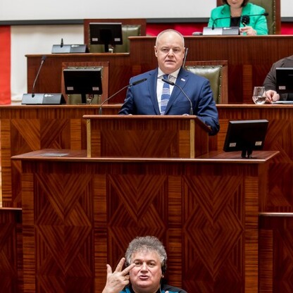 Obradował Sejmik Osób Niepełnosprawnych Województwa Śląskiego. fot. Tomasz Żak / UMWS