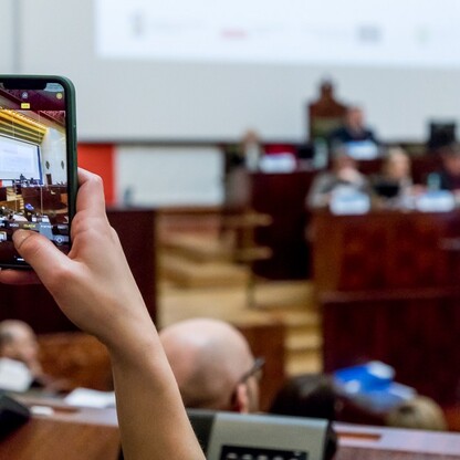 Posiedzenie Komitetu Monitorującego Fundusze Europejskie dla Śląskiego 2021-2027. fot. Tomasz Żak / UMWS