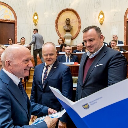 Posiedzenie Komitetu Monitorującego Fundusze Europejskie dla Śląskiego 2021-2027. fot. Tomasz Żak / UMWS
