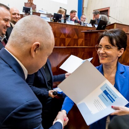 Posiedzenie Komitetu Monitorującego Fundusze Europejskie dla Śląskiego 2021-2027. fot. Tomasz Żak / UMWS