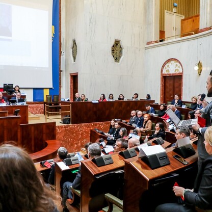 Posiedzenie Komitetu Monitorującego Fundusze Europejskie dla Śląskiego 2021-2027. fot. Tomasz Żak / UMWS