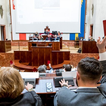 Posiedzenie Komitetu Monitorującego Fundusze Europejskie dla Śląskiego 2021-2027. fot. Tomasz Żak / UMWS