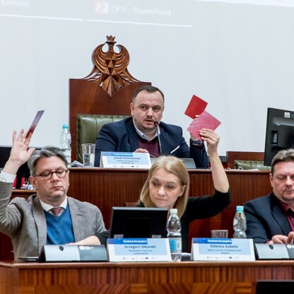 Posiedzenie Komitetu Monitorującego Fundusze Europejskie dla Śląskiego 2021-2027. fot. Tomasz Żak / UMWS