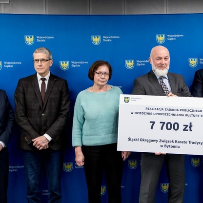 Podsumowanie konkursu w dziedzinie kultury fizycznej i bezpieczeństwa publicznego . fot. Tomasz Żak / UMWS