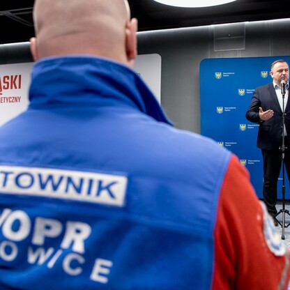 Podsumowanie konkursu w dziedzinie kultury fizycznej i bezpieczeństwa publicznego . fot. Tomasz Żak / UMWS
